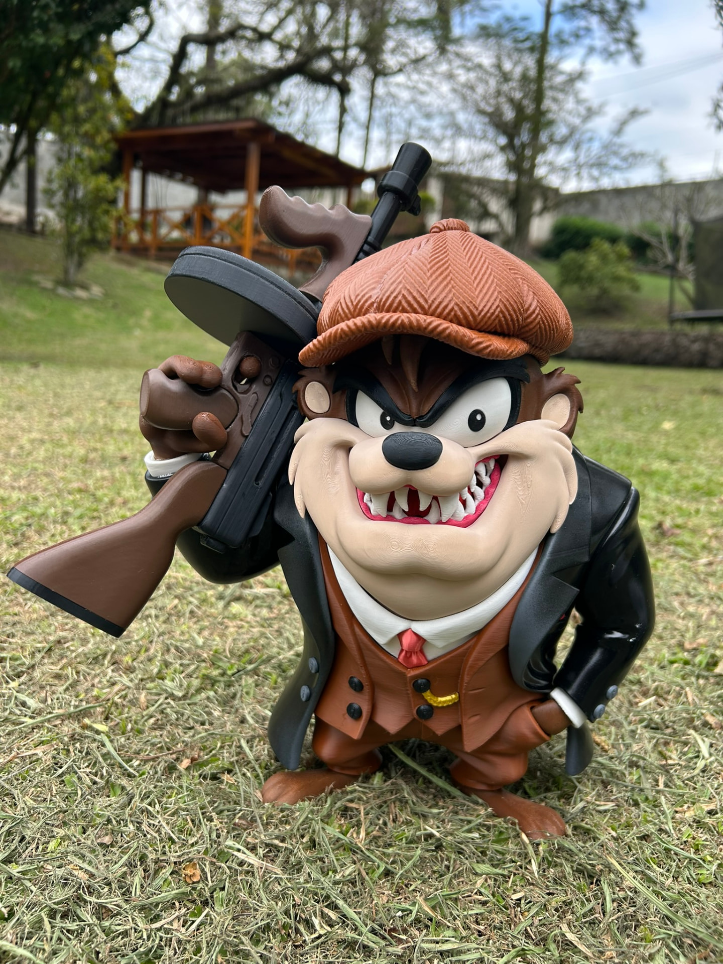 Action figure colecionável FanAction com detalhes em alta resolução