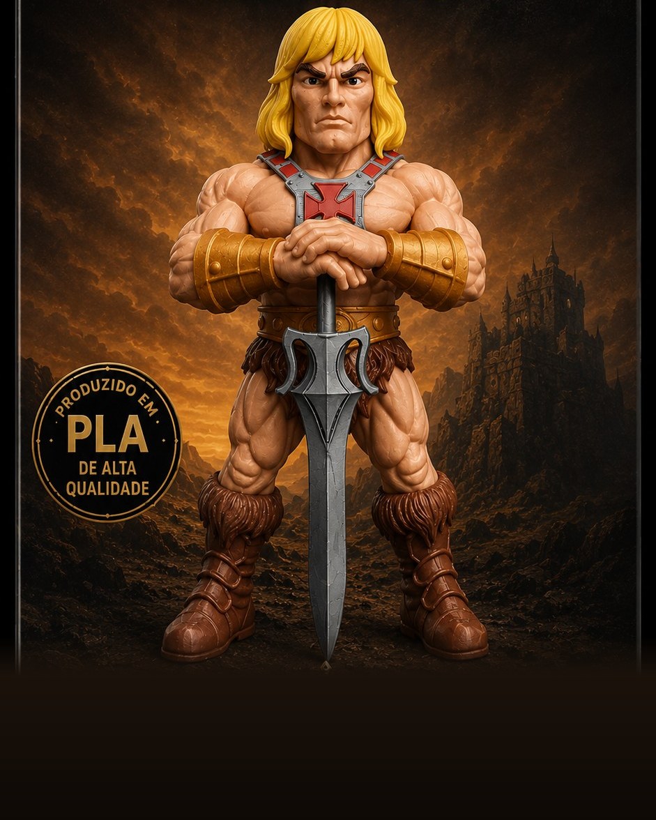 Foto da action figure He-Man