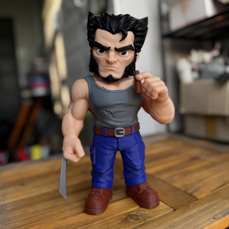 Foto da action figure Logan