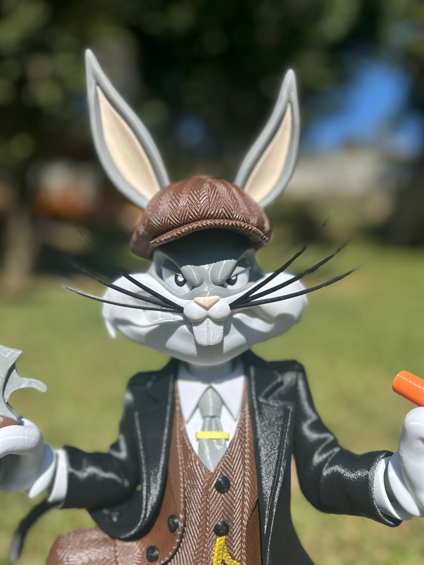 Foto da action figure Pernalonga