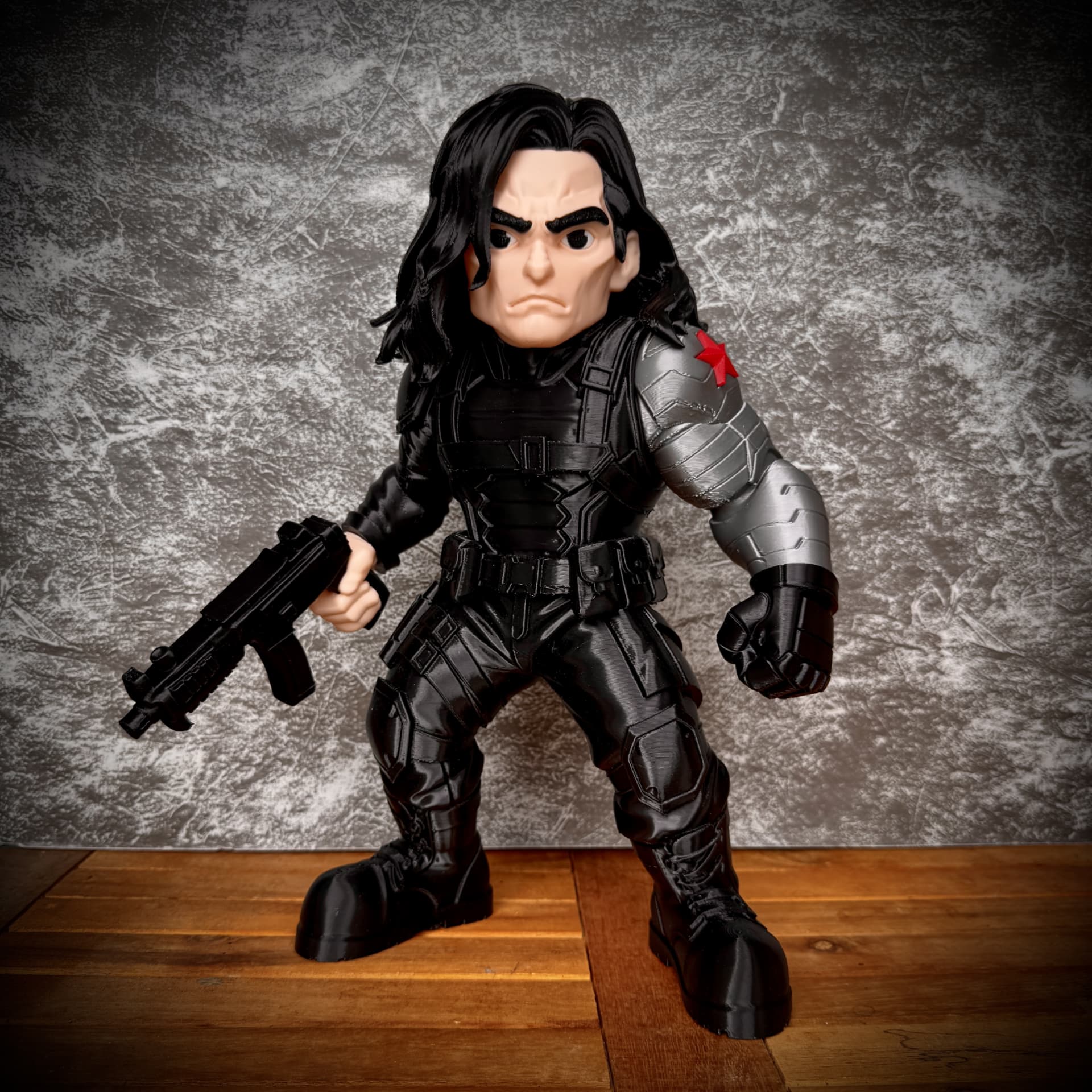 Foto da action figure Soldado Invernal