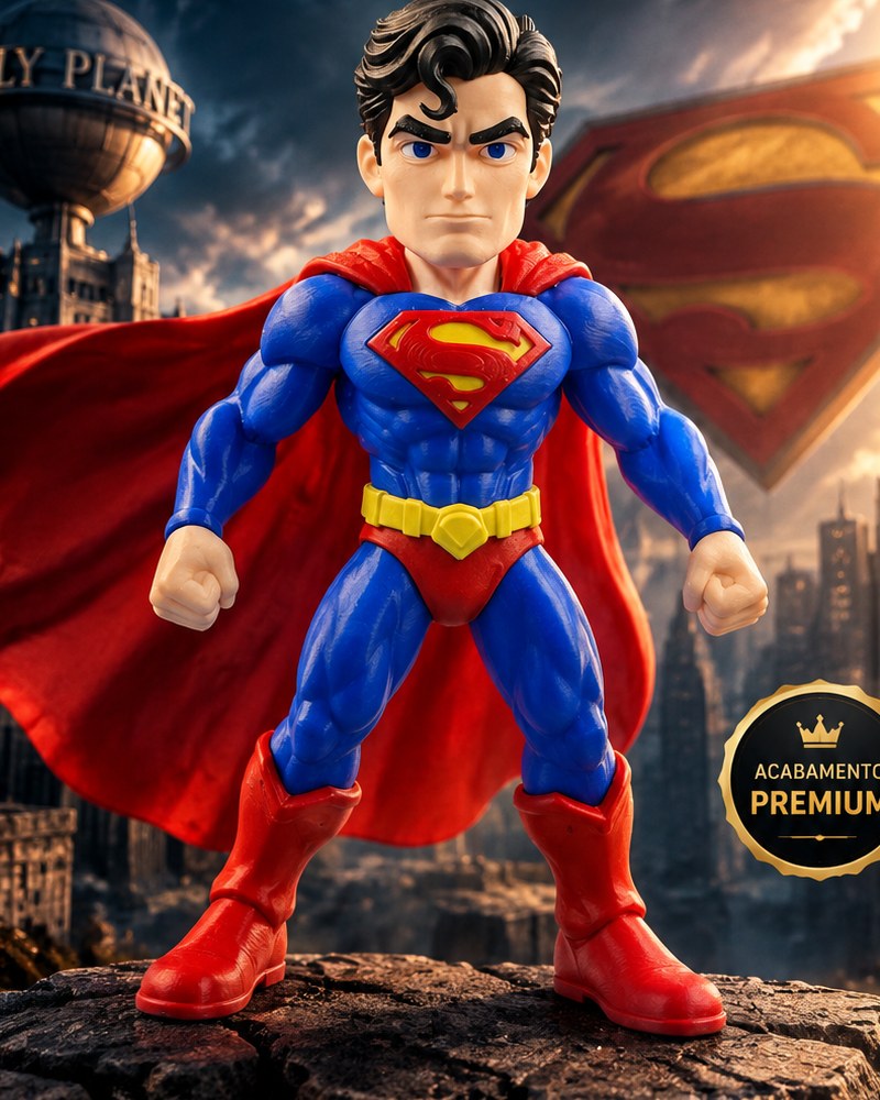 Foto da action figure Superman
